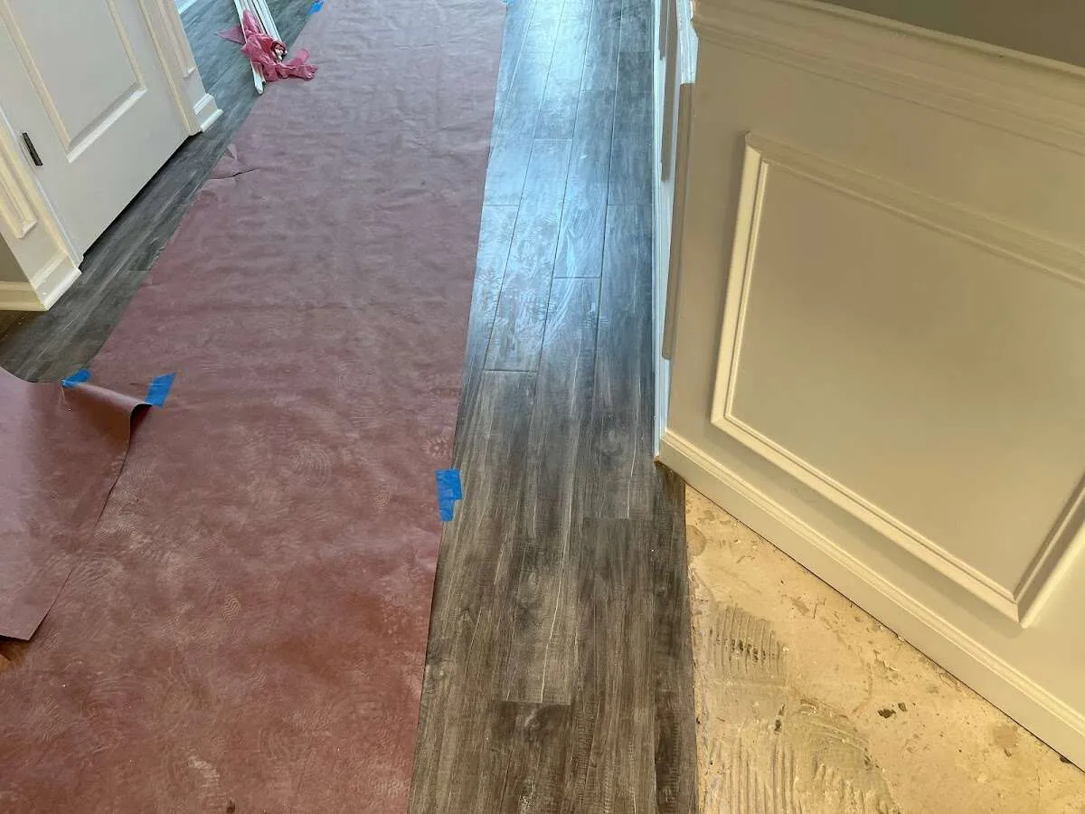 Completed marble shower restoration in Yuba City